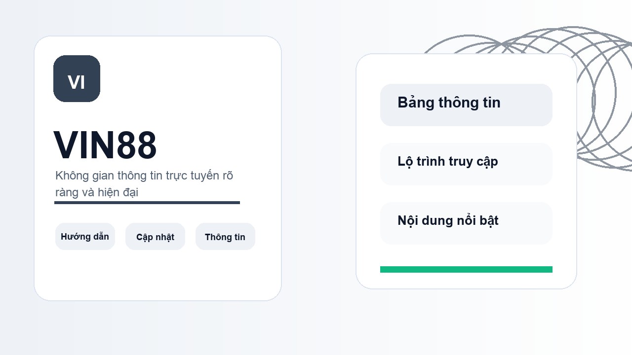 VIN88 hình ảnh thương hiệu